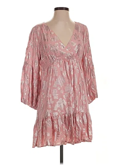 Pre-owned Anthropologie Casual Dress In Pink