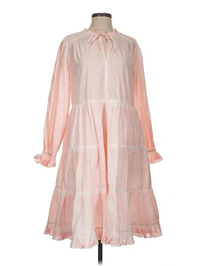 Anthropologie Casual Dress In Pink