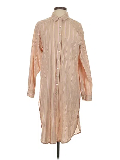 Pre-owned Anthropologie Casual Dress In Tan
