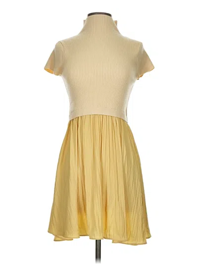 Pre-owned Anthropologie Casual Dress In Yellow