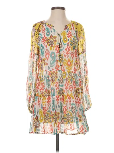 Pre-owned Anthropologie Casual Dress In Yellow