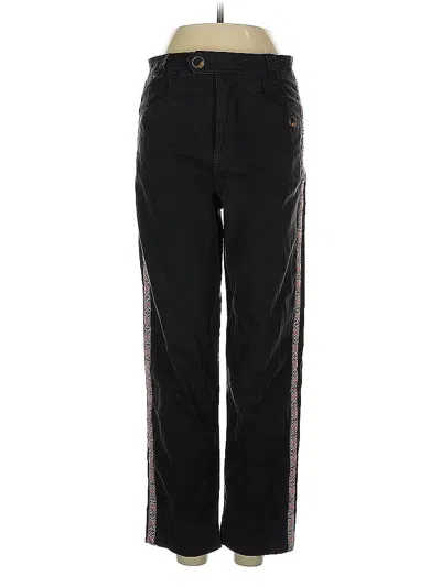 Pre-owned Anthropologie Casual Pants In Black