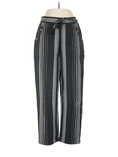 Pre-owned Anthropologie Casual Pants In Black