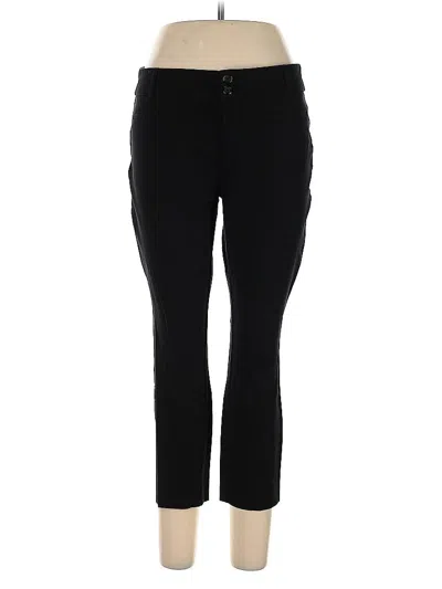 Pre-owned Anthropologie Casual Pants In Black