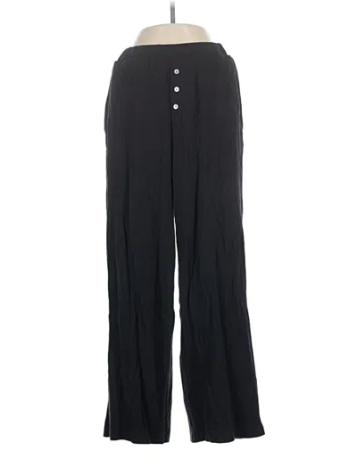 Pre-owned Anthropologie Casual Pants In Black