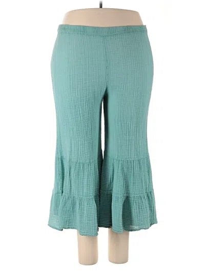 Pre-owned Anthropologie Casual Pants In Blue