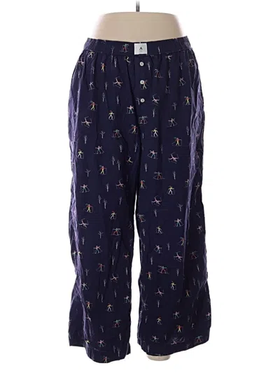 Pre-owned Anthropologie Casual Pants In Blue