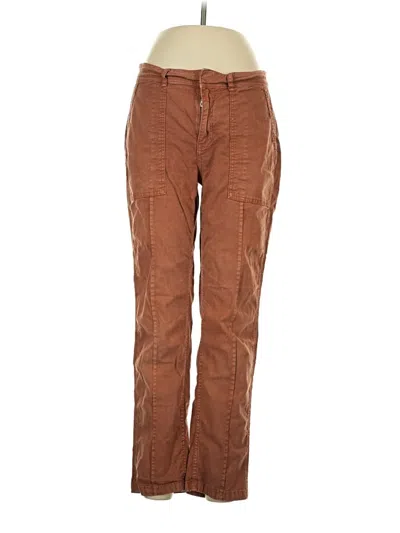Pre-owned Anthropologie Casual Pants In Brown