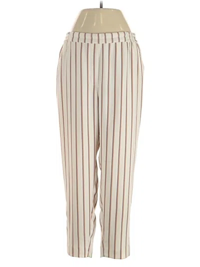 Pre-owned Anthropologie Casual Pants In Ivory