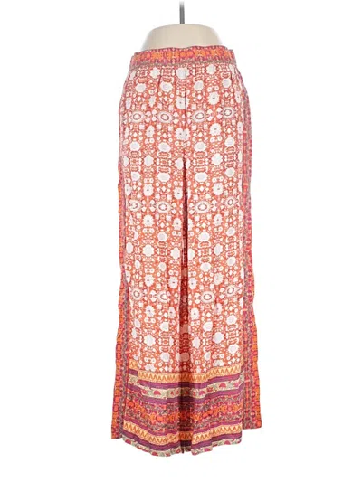 Pre-owned Anthropologie Casual Pants In Orange