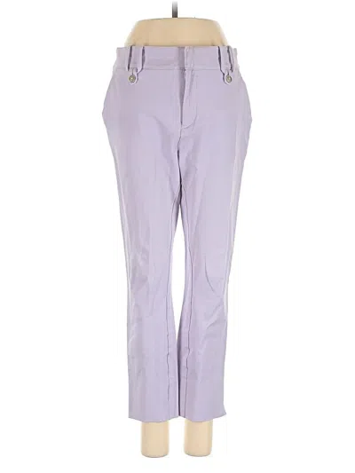 Pre-owned Anthropologie Casual Pants In Purple