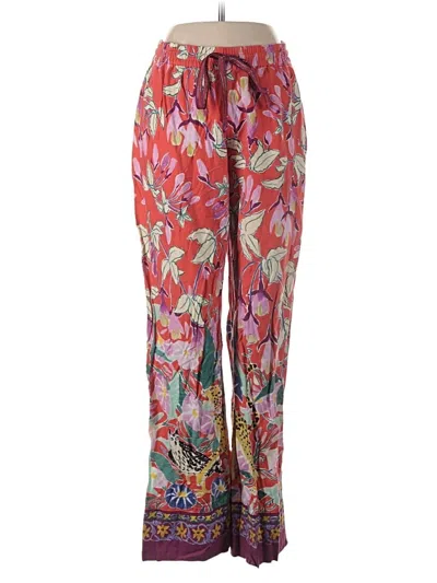 Pre-owned Anthropologie Casual Pants In Red