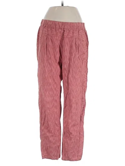 Pre-owned Anthropologie Casual Pants In Red