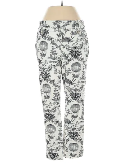 Pre-owned Anthropologie Casual Pants In Silver
