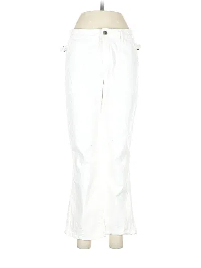 Pre-owned Anthropologie Casual Pants In White