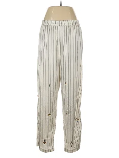 Pre-owned Anthropologie Casual Pants In White