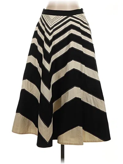 Pre-owned Anthropologie Casual Skirt In Black