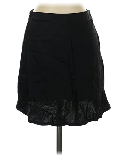 Pre-owned Anthropologie Casual Skirt In Black