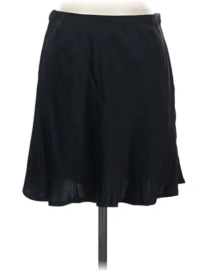 Pre-owned Anthropologie Casual Skirt In Black