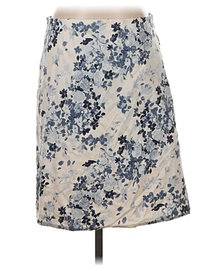 Pre-owned Anthropologie Casual Skirt In Blue