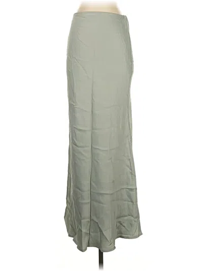 Pre-owned Anthropologie Casual Skirt In Gray