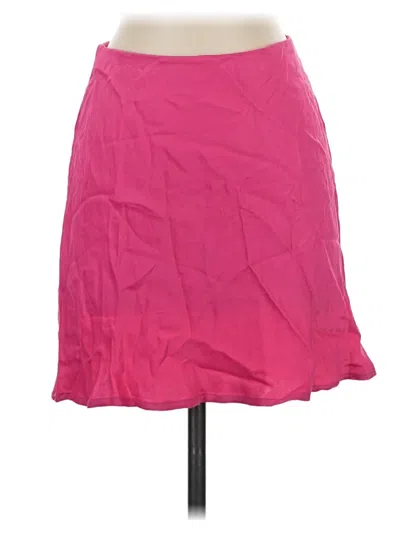 Pre-owned Anthropologie Casual Skirt In Pink