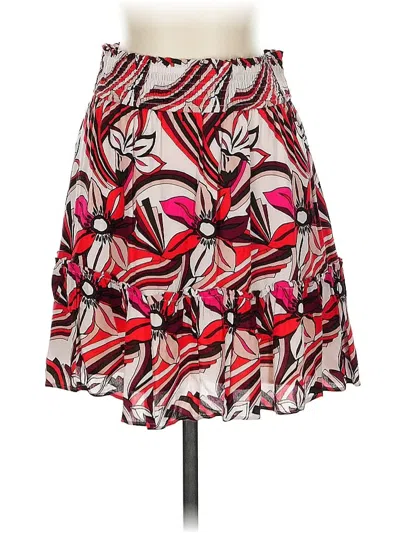 Pre-owned Anthropologie Casual Skirt In Red