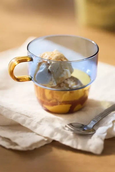 Anthropologie Celia Glass Mug In Multi