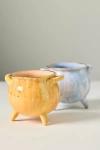 Anthropologie Ceramic Cauldron Decorative Object In Multi