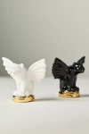 Anthropologie Ceramic Gargoyle Decorative Object In Multi