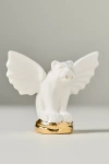 Anthropologie Ceramic Gargoyle Decorative Object In White