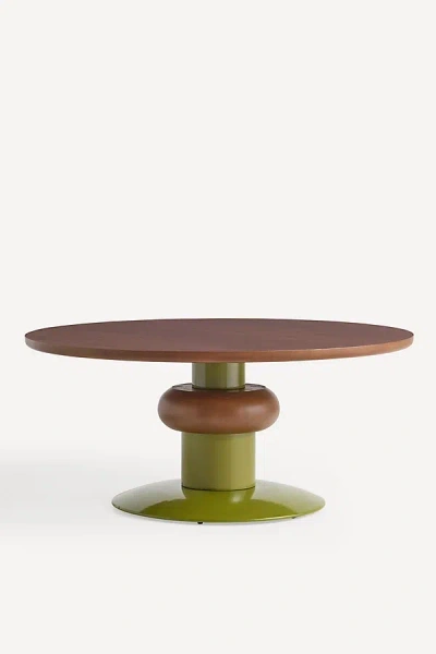 Anthropologie Cezanne Lacquer Coffee Table In Brown