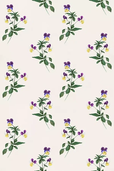 Anthropologie Charlotta Floral Wallpaper By Sarah Jessica Parker In White
