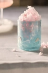 Anthropologie Cheena Icon Juice Glass In Blue