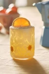Anthropologie Cheena Icon Juice Glass In Yellow