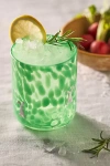 Anthropologie Cheena Icon Juice Glass In Green