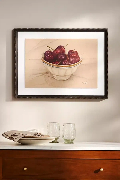 Anthropologie Cherries Ii Wall Art In Multi