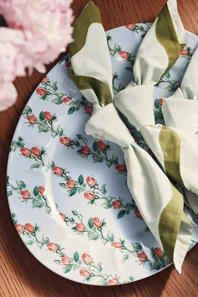 Anthropologie Chintzware Stoneware Platter In Multi