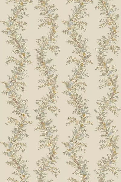 Anthropologie Chris Loves Julia Posy Peel-and Stick Wallpaper In Neutral
