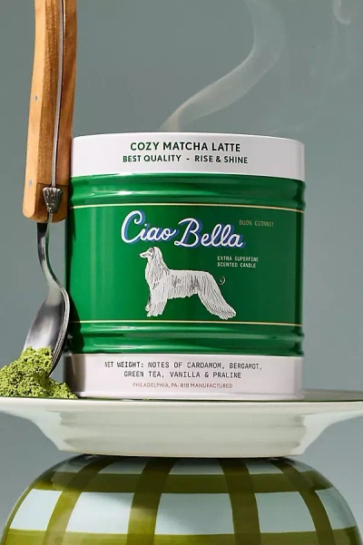 Anthropologie Ciao Bella Gourmand Cozy Matcha Tinned Candle