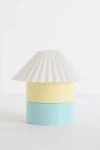 Anthropologie Cici Stackable Table Lamp In Multi