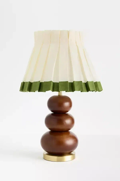 Anthropologie Cielle Home Box Pleat Fabric Lamp Shade And Slipcover In Multi