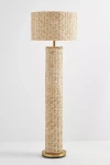 Anthropologie Cirebon Rattan Floor Lamp
