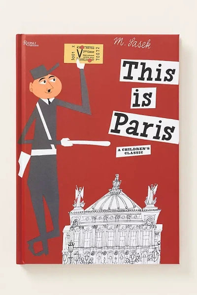 Anthropologie Cities Of The World Hardcover Kid Series In Red