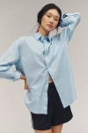 Anthropologie Citizens Of Humanity Kayla Buttondown In Blue