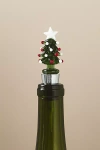 Anthropologie Clara Glass Bottle Stopper In Green