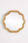 Anthropologie Clara Petite Gallery Wall Mirror In Gold