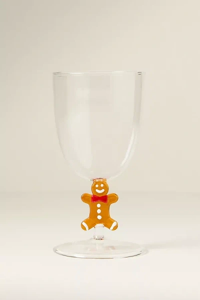 Anthropologie Clara Wine Glass In Multi