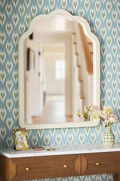 Anthropologie Clara Wood Mirror