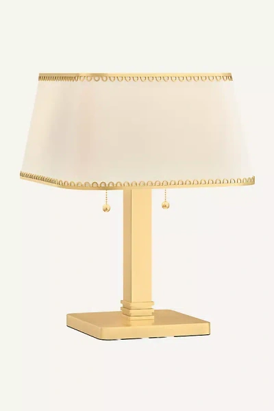 Anthropologie Claude Table Lamp In White